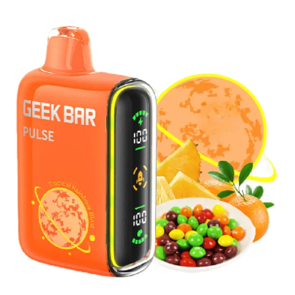 Geek Bar Pulse Tropical Rainbow Blast