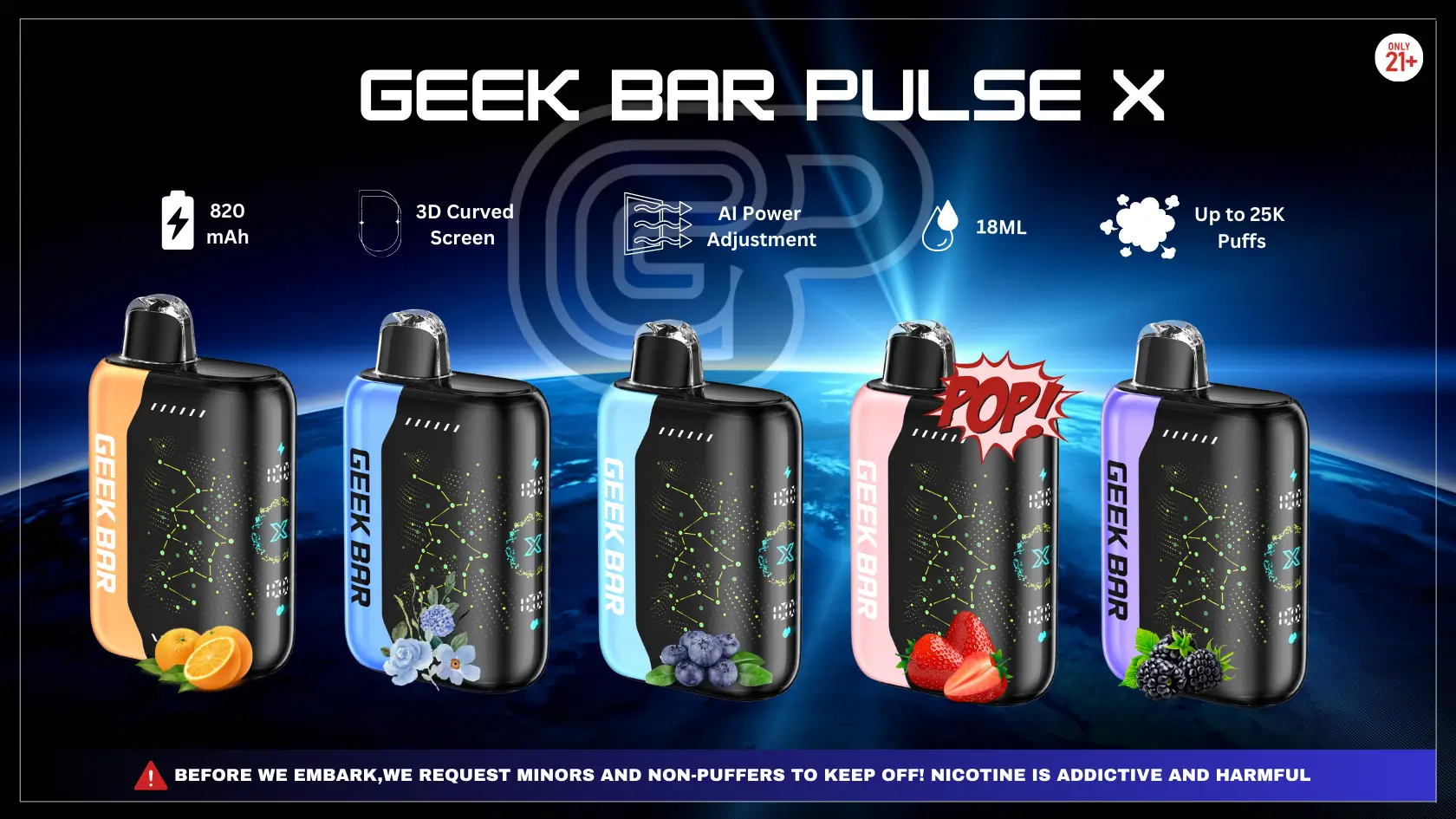 Geek Bar Pulse X 25000