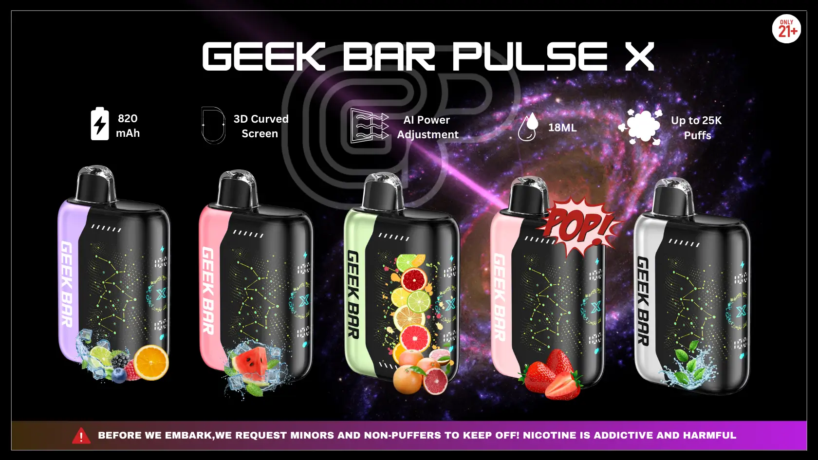 Geek Bar Pulse X 25000