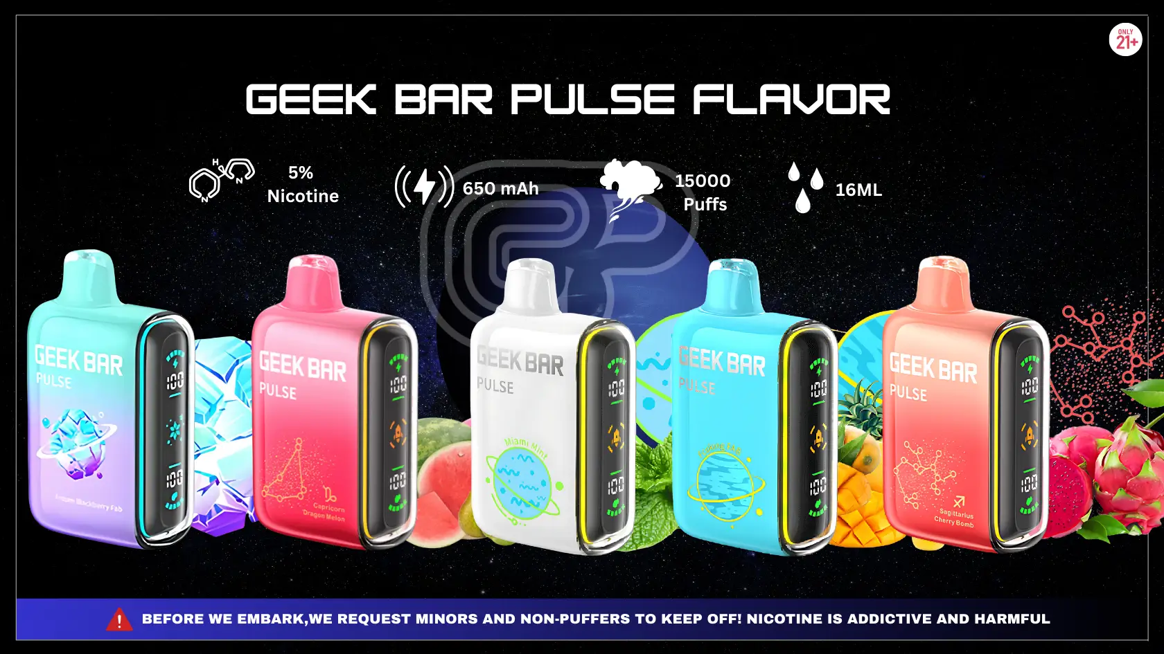 Geek Bar Flavors