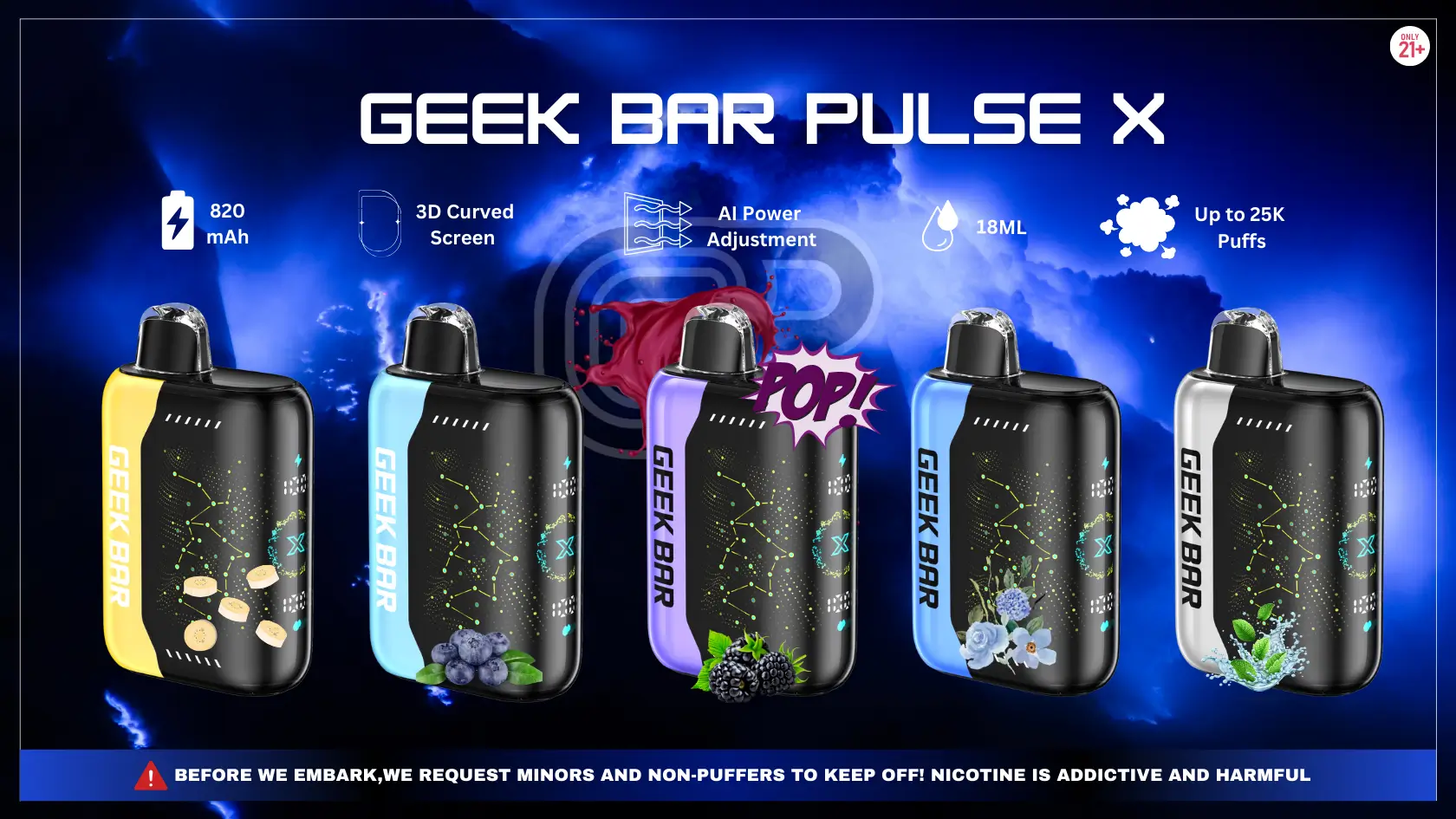 Geek Bar Pulse X Wholesale