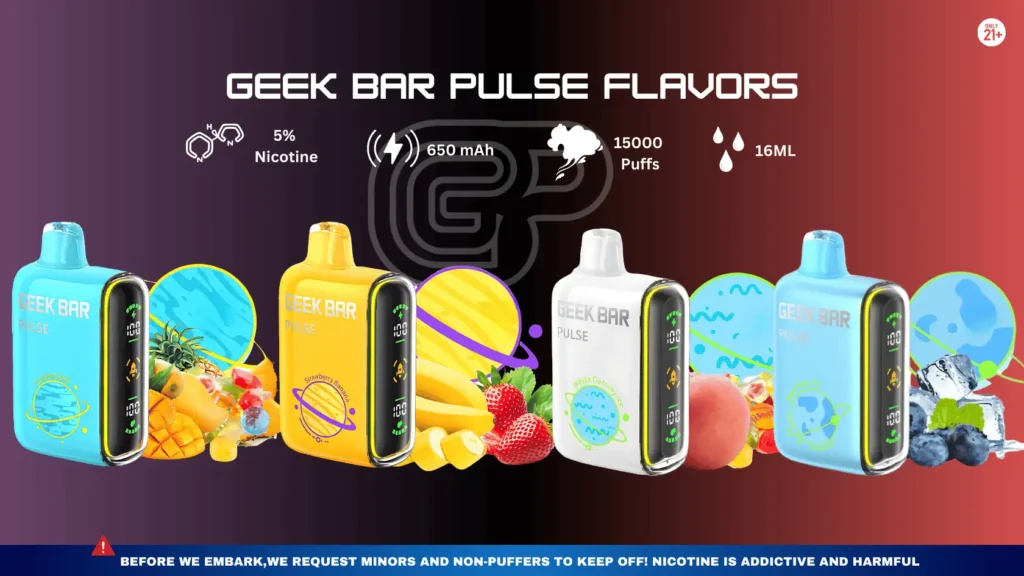 Geek Bar Flavors