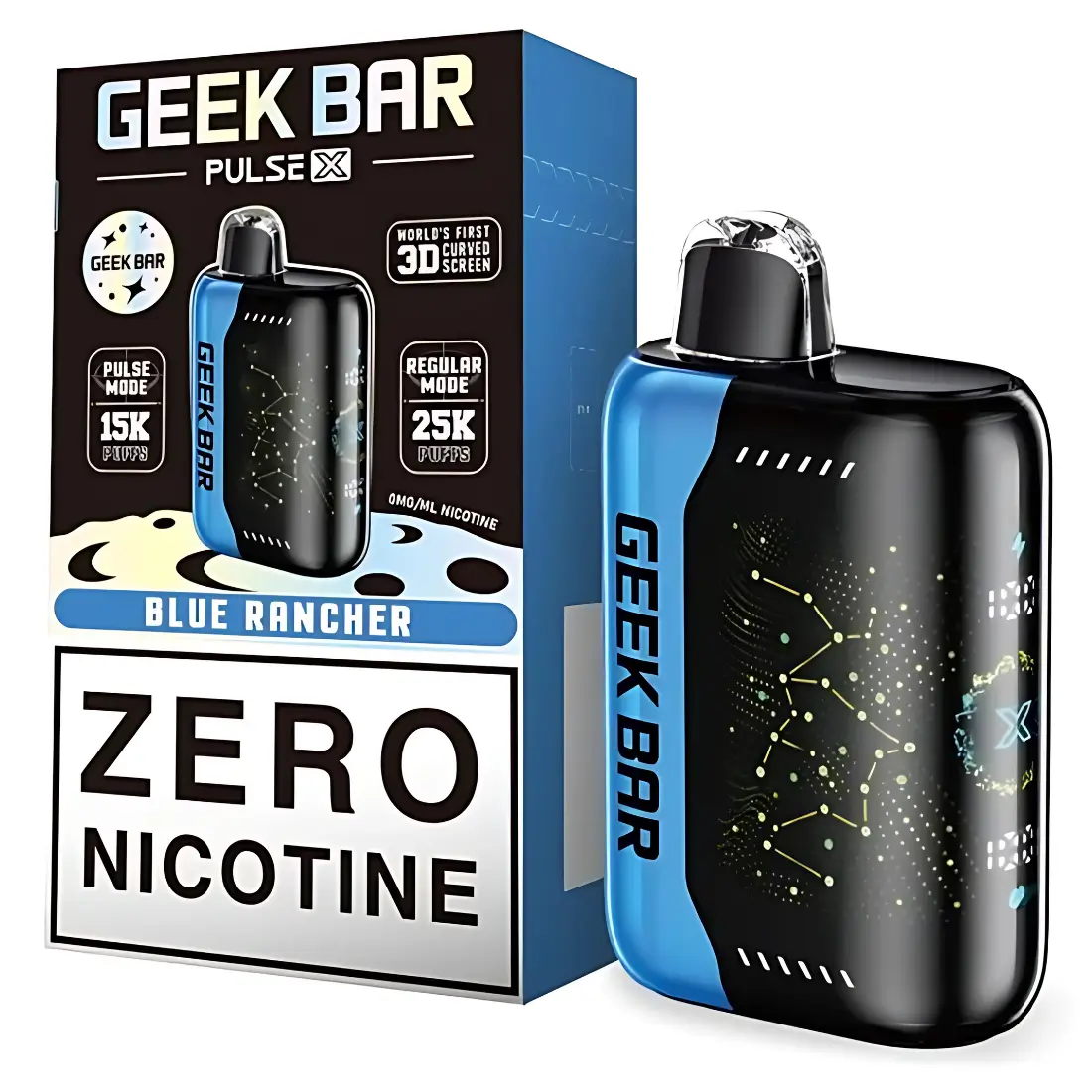 Geek Bar Pulse X Zero Blue Rancher
