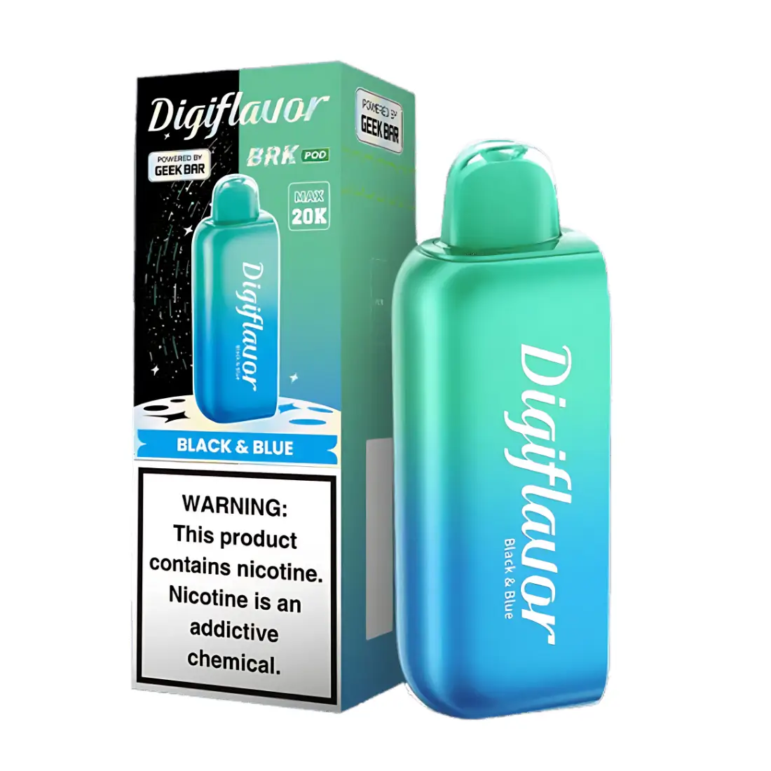 Digiflavor BRK Black and Blue Pod