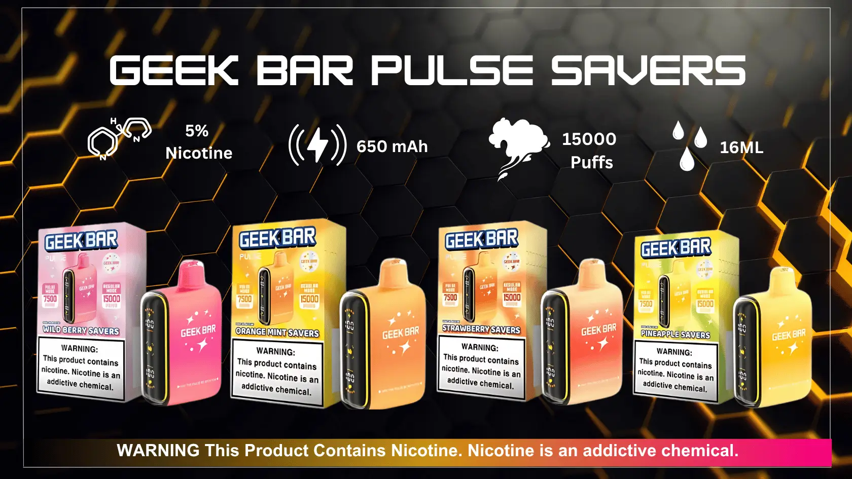 Geek Bar Pulse Savers