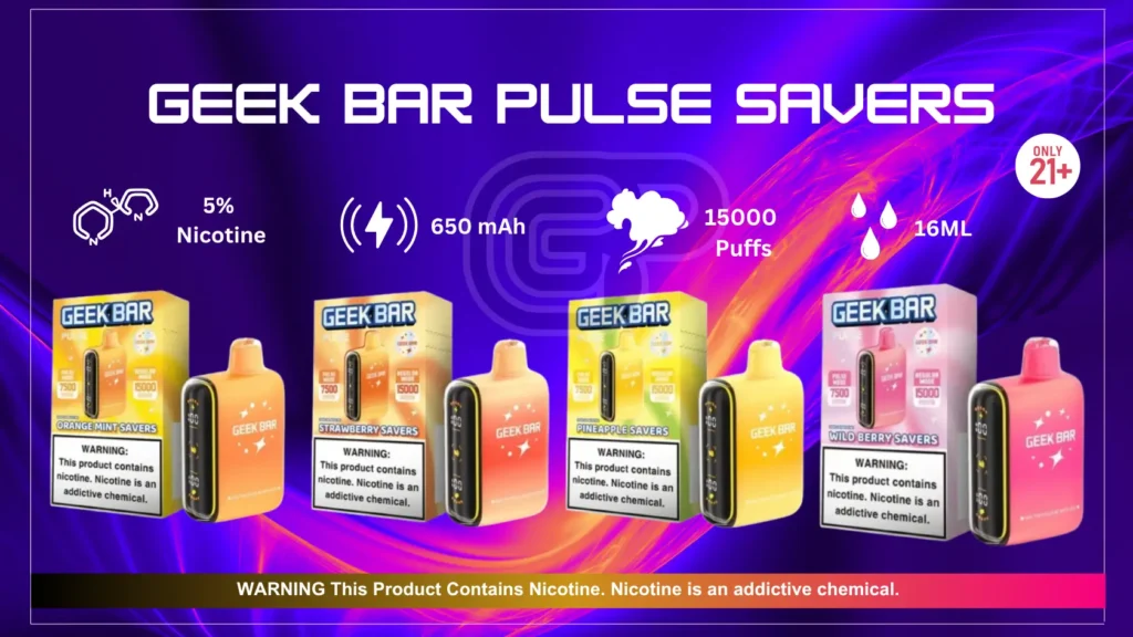 Geek Bar Pulse Savers