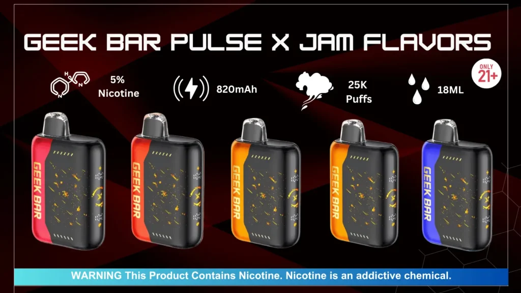 Geek Bar Pulse X Jam Edition