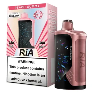 Geek Bar RIA Peach Gummy