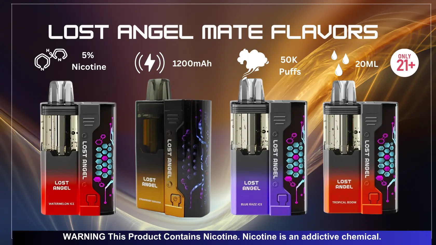 Lost Angel Mate Flavors