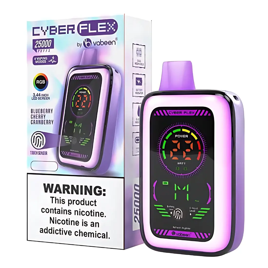 Cyber Flex Blueberry Cherry Cranberry