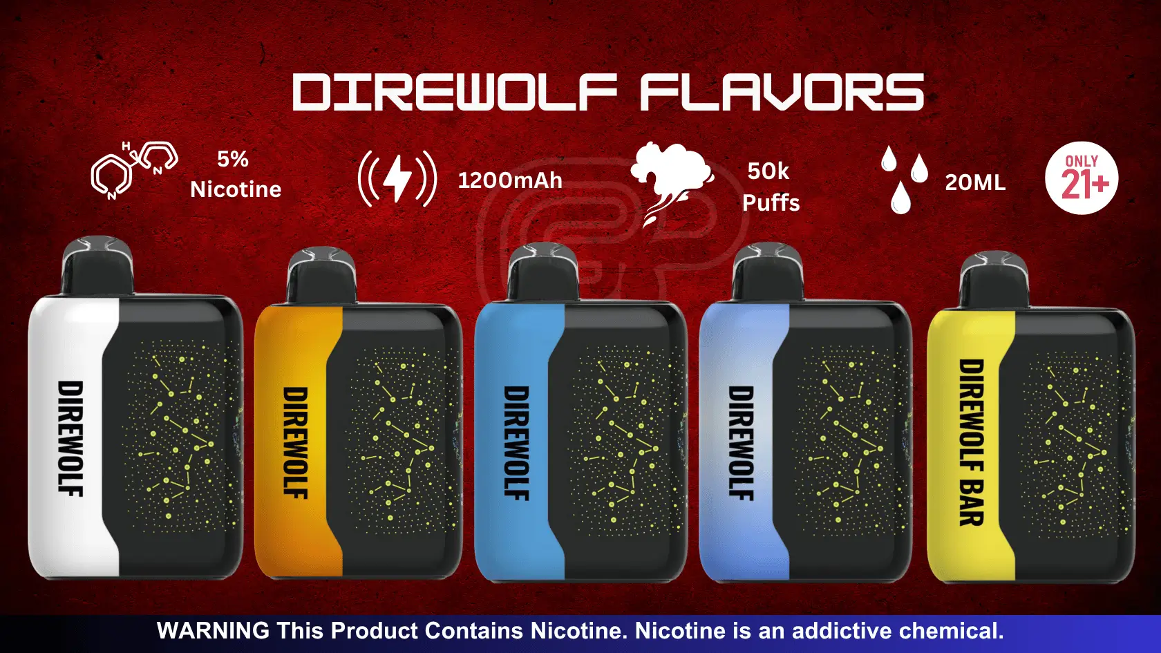 DireWolf 50K Flavors