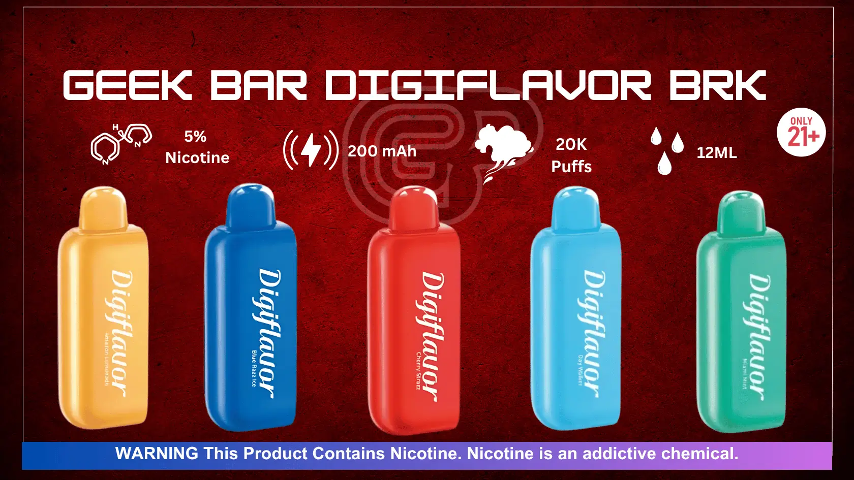 Geek Bar Digiflavor BRK