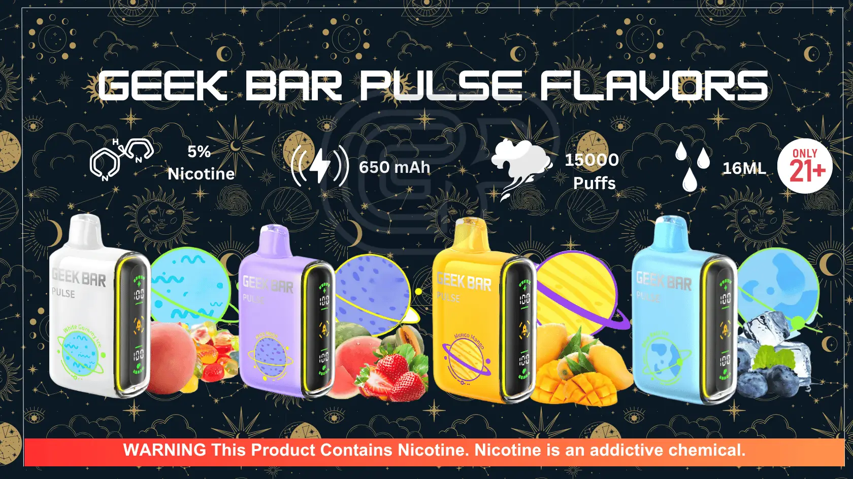 Geek Bar Pulse Flavor