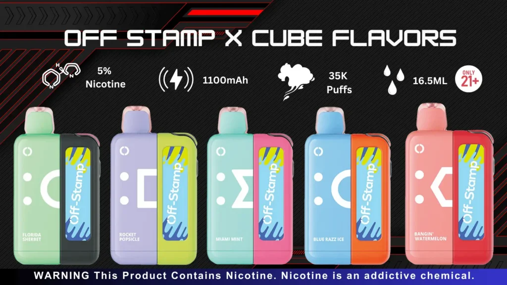 Off Stamp X Cube Flavors