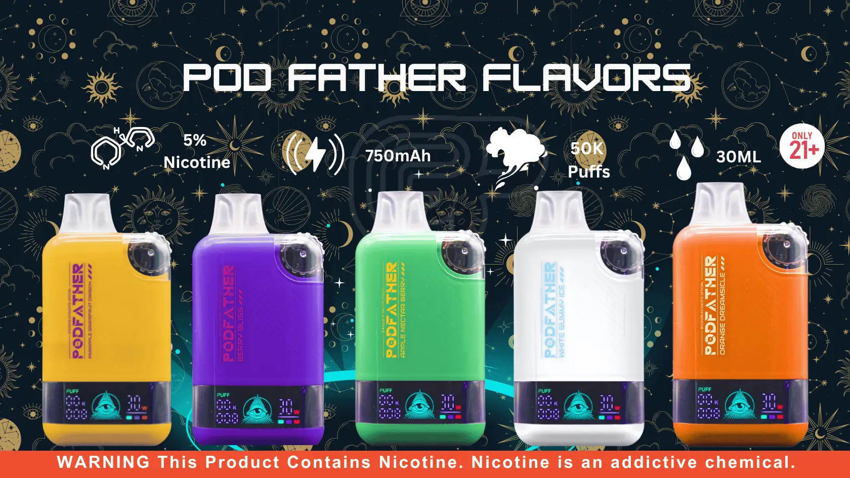 Pod Father Flavors