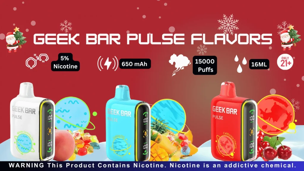 Best Geek Bar Pulse Price During the Christmas Sale