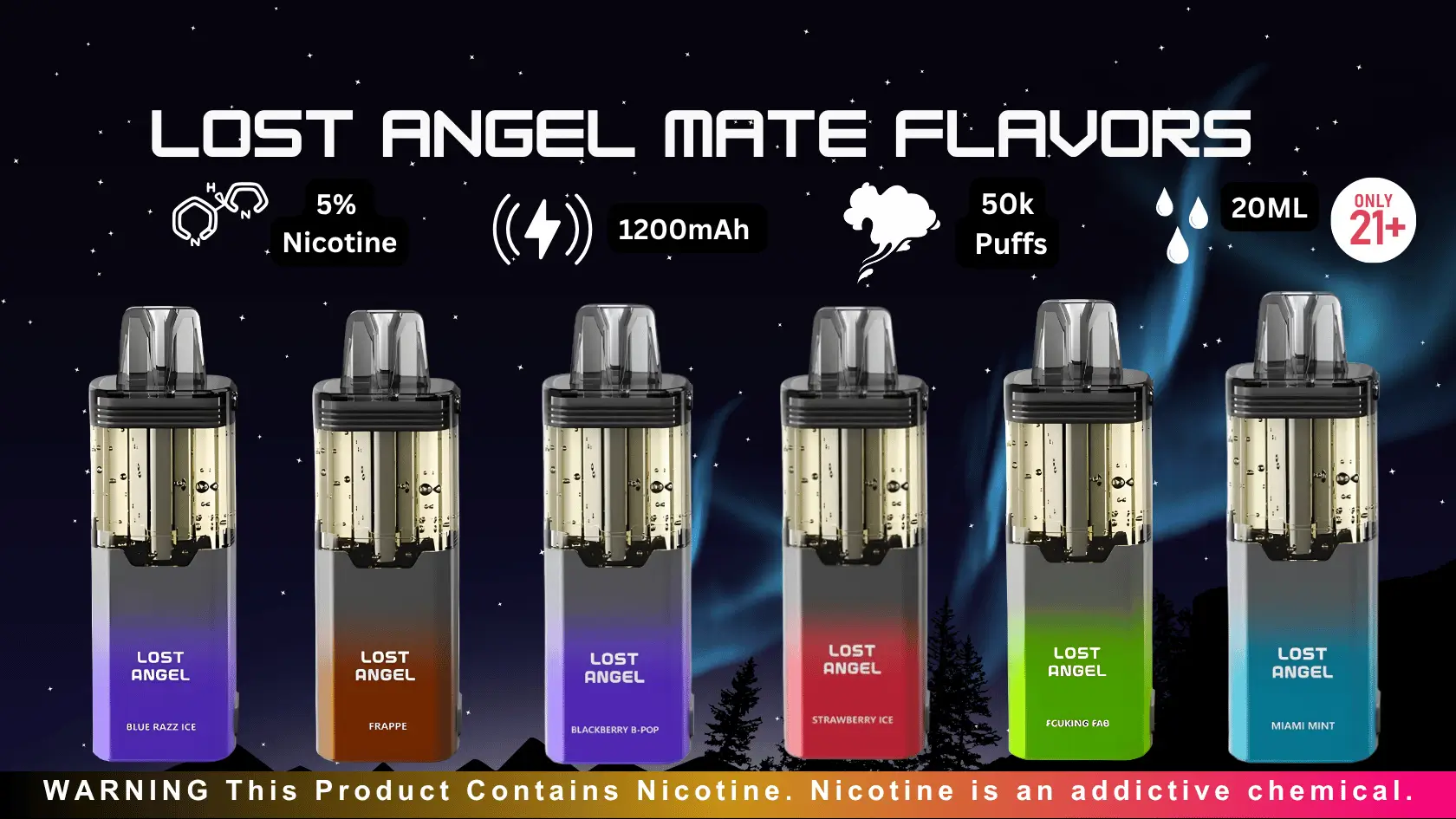 Lost Angel Mate Flavors