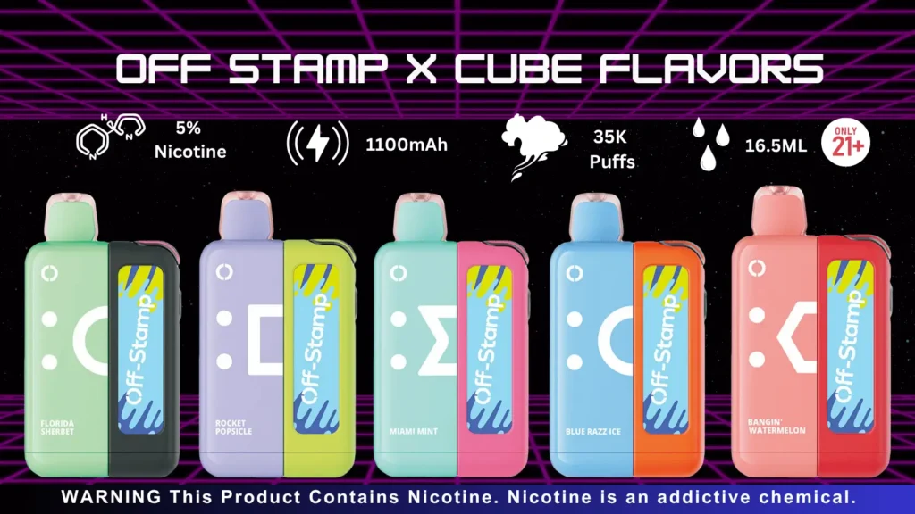 Off Stamp X Cube Flavors
