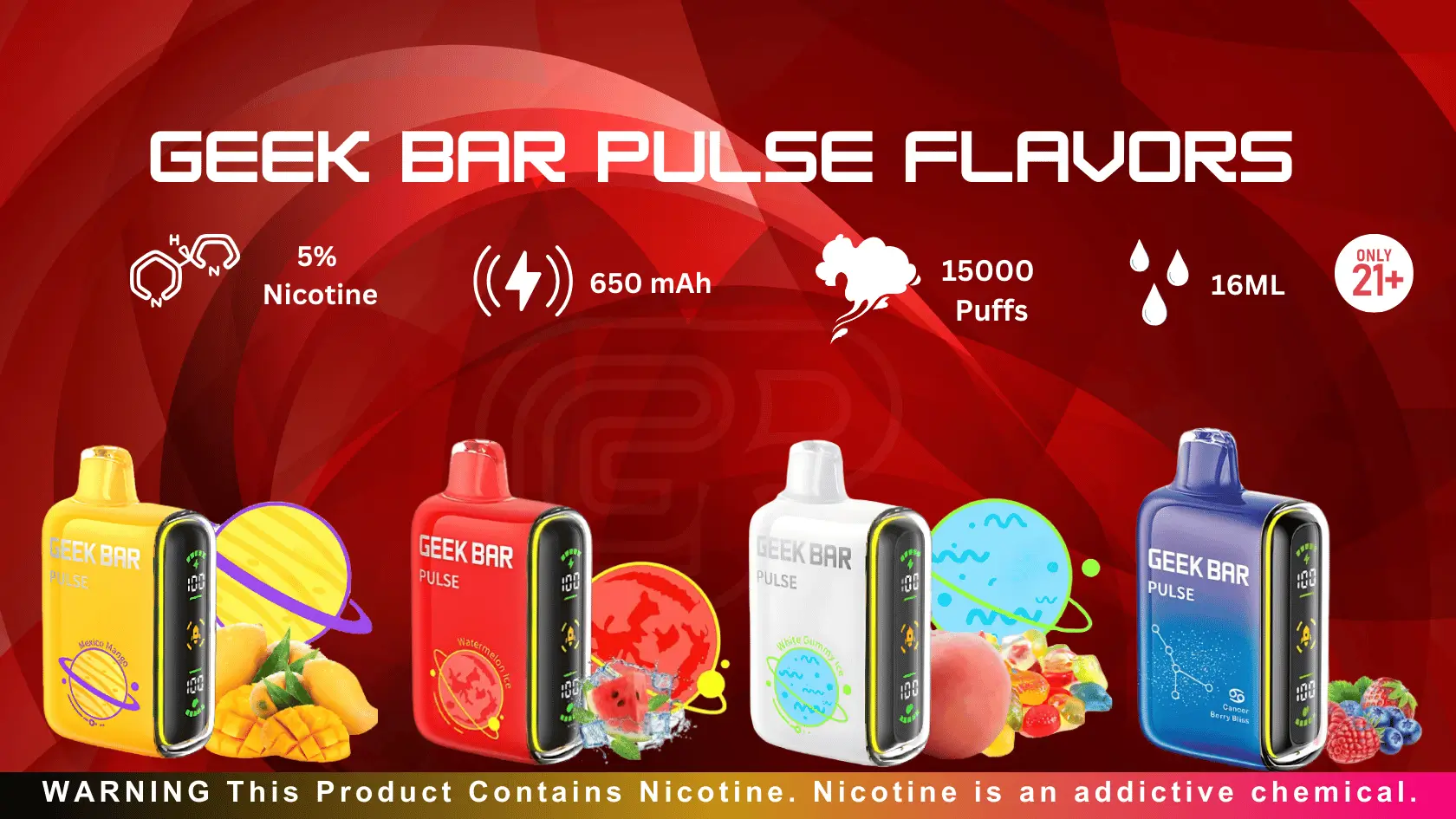 Buy Geek Bar Pulse Flavors Online