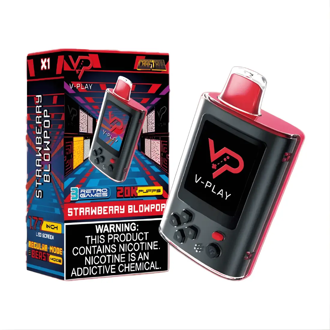 Craftbox V-Play Strawberry Blowpop