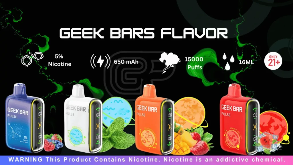 Geek Bars Flavor
