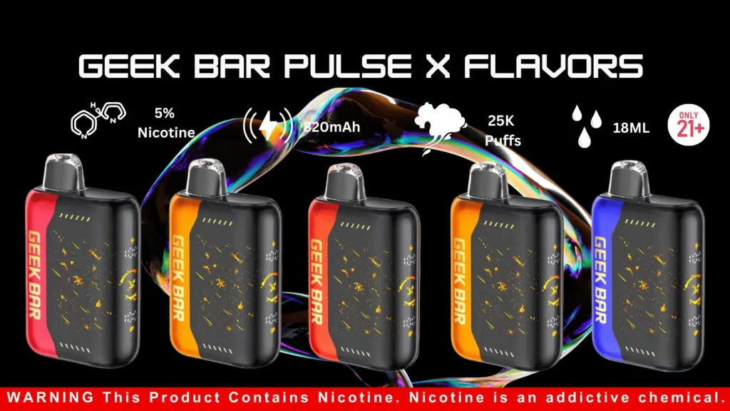 Buy Geek Bar Pulse X Flavors