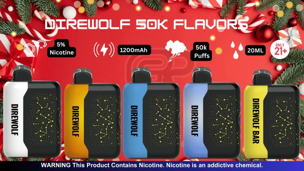 DireWolf Vape 50K Puffs