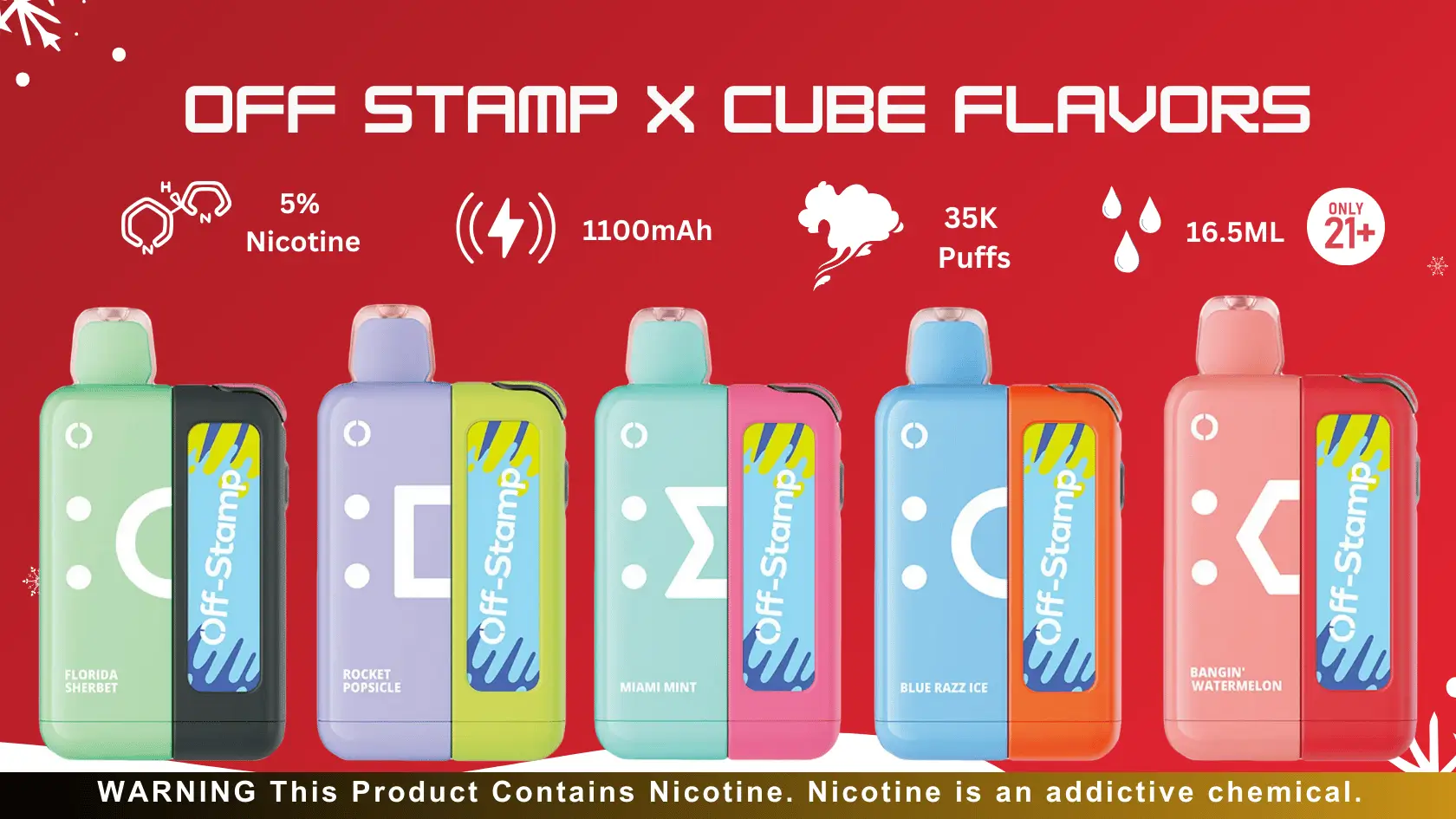 Off Stamp X Cube Flavors