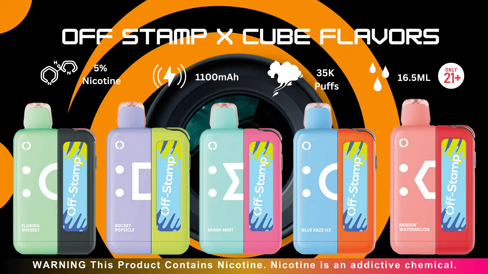 Off Stamp X Cube Flavors