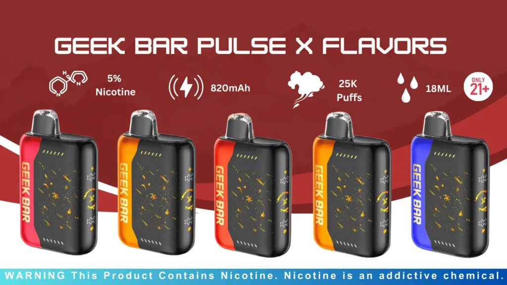 Shop Geek Bar Pulse X Flavors