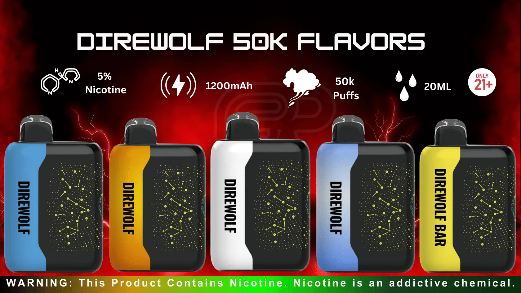 DireWolf 50K Flavors