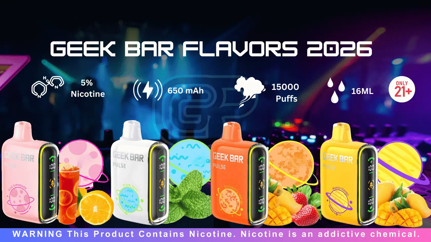 Geek Bar Flavors 2026