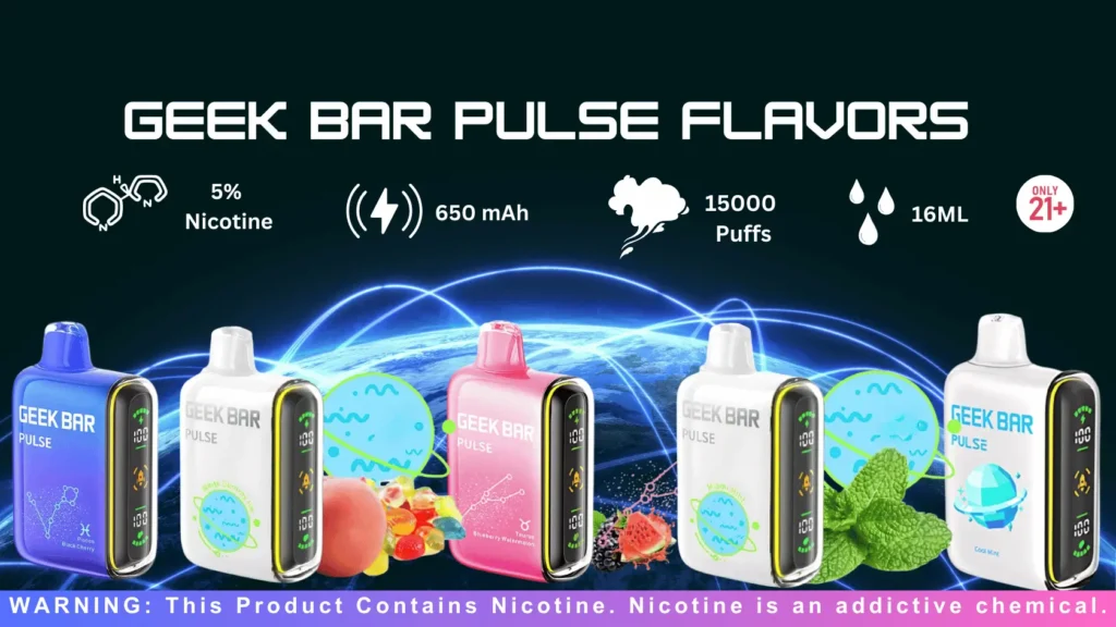 Geek Bar Pulse Flavors