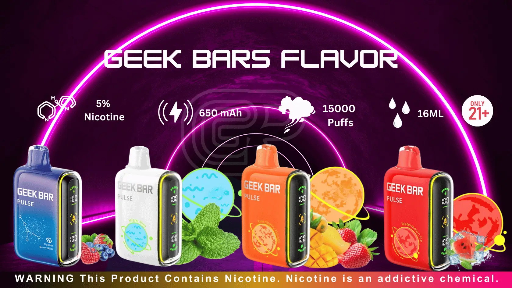 Geek Bars Flavor