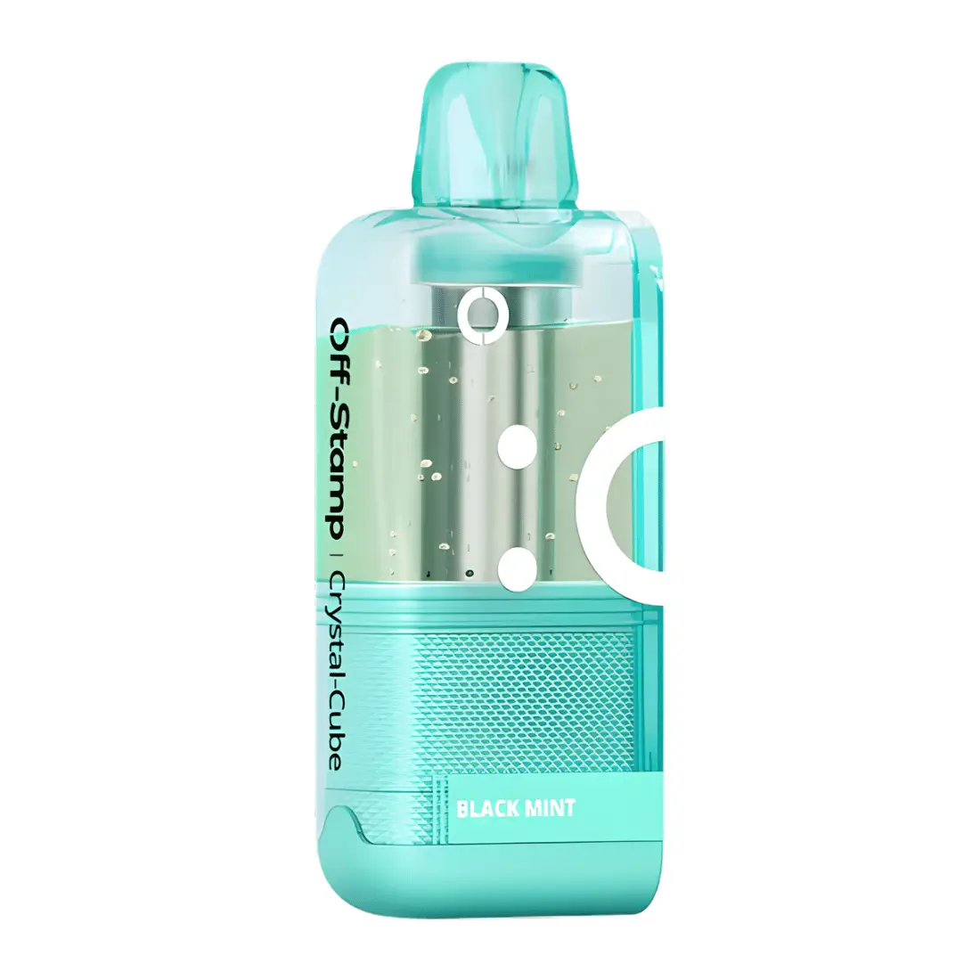 Off Stamp X Cube Crystal Pod Black Mint