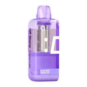 Off Stamp X Cube Crystal Pod Blue Razz Grape Ice