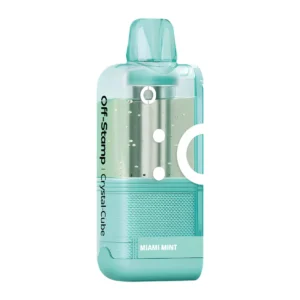 Off Stamp X Cube Crystal Pod Miami Mint