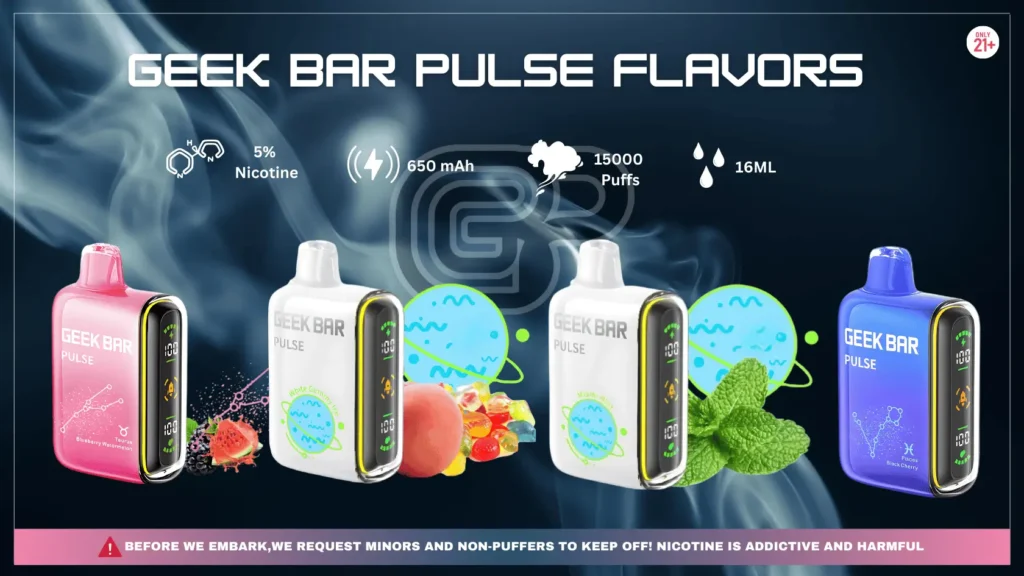 Geek Bar Pulse Flavors Ranked