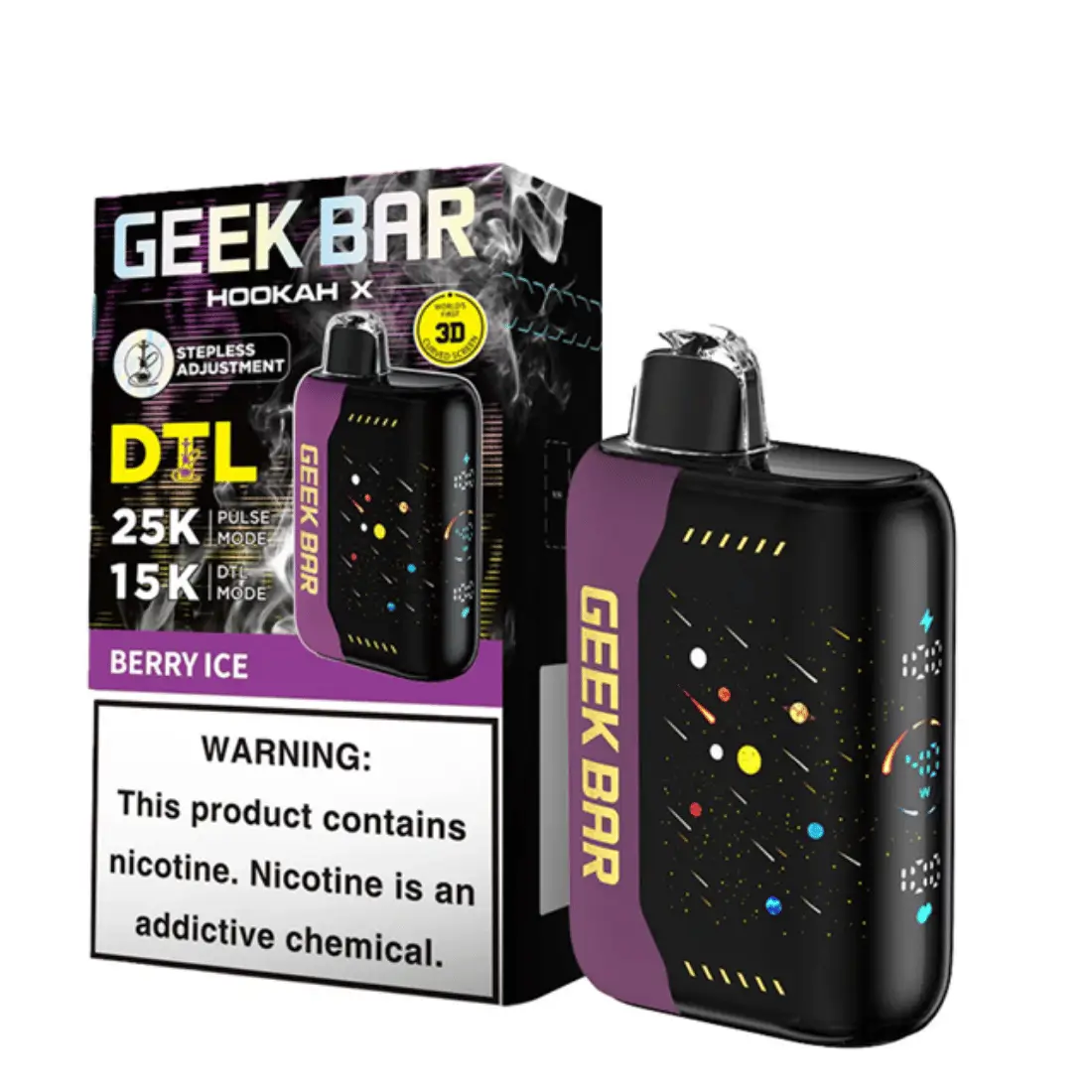 Geek Bar Hookah X Berry Ice