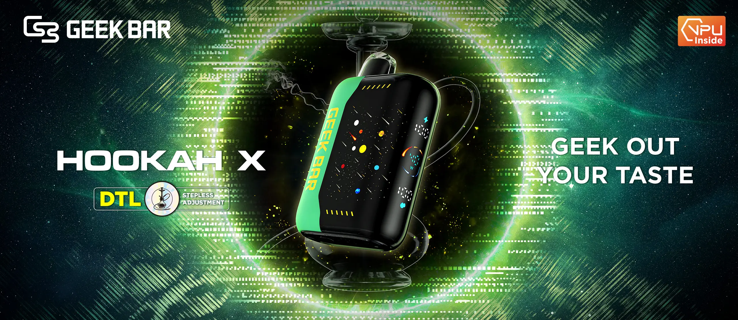 Geek Bar Hookah X DTL