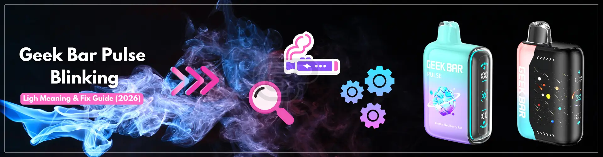 Geek Bar Pulse Blinking