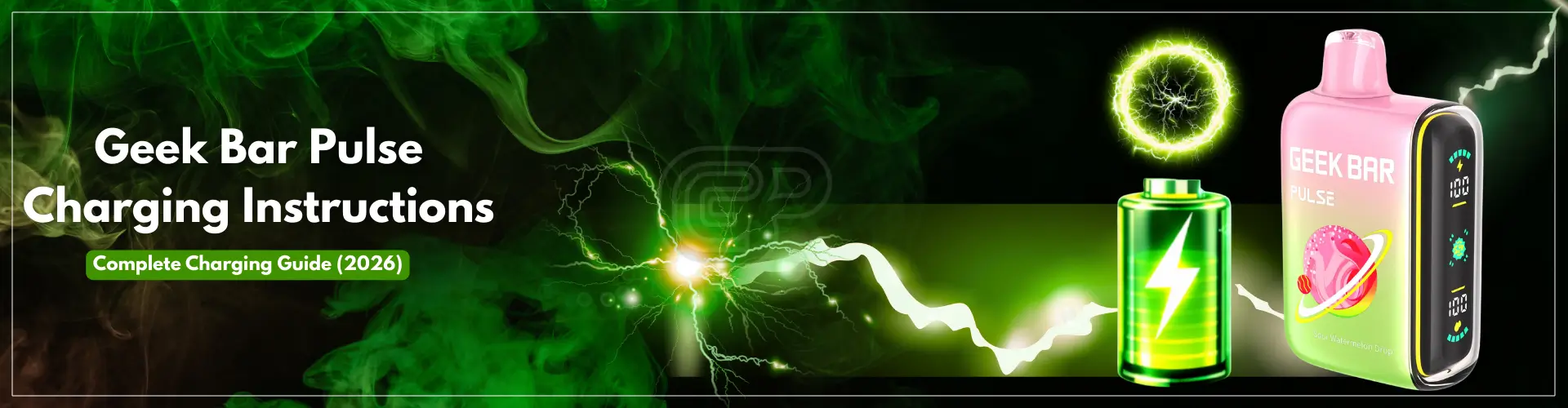 Geek Bar Pulse Charging