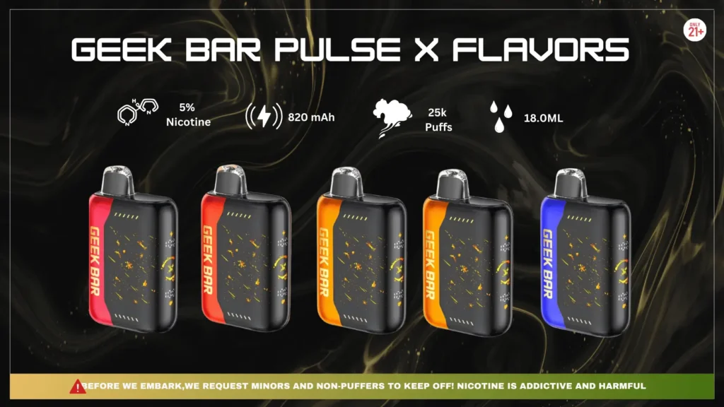 Geek Bar Pulse X Features Explained