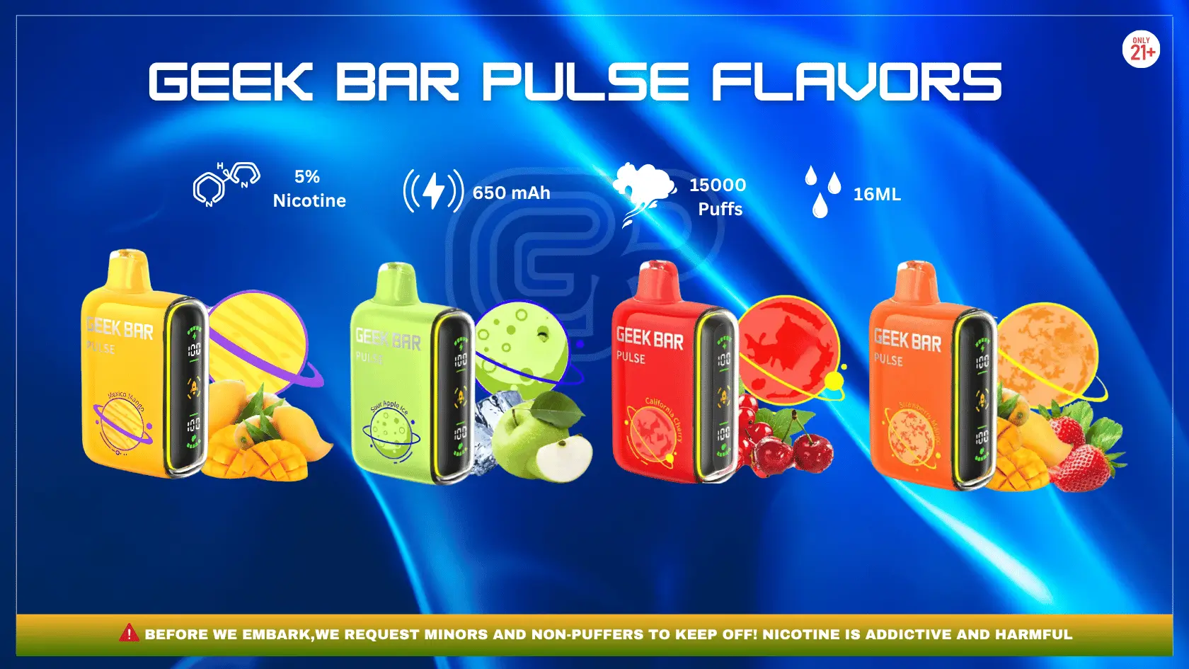 Complete Geek Bar Pulse Flavors Guide 2026