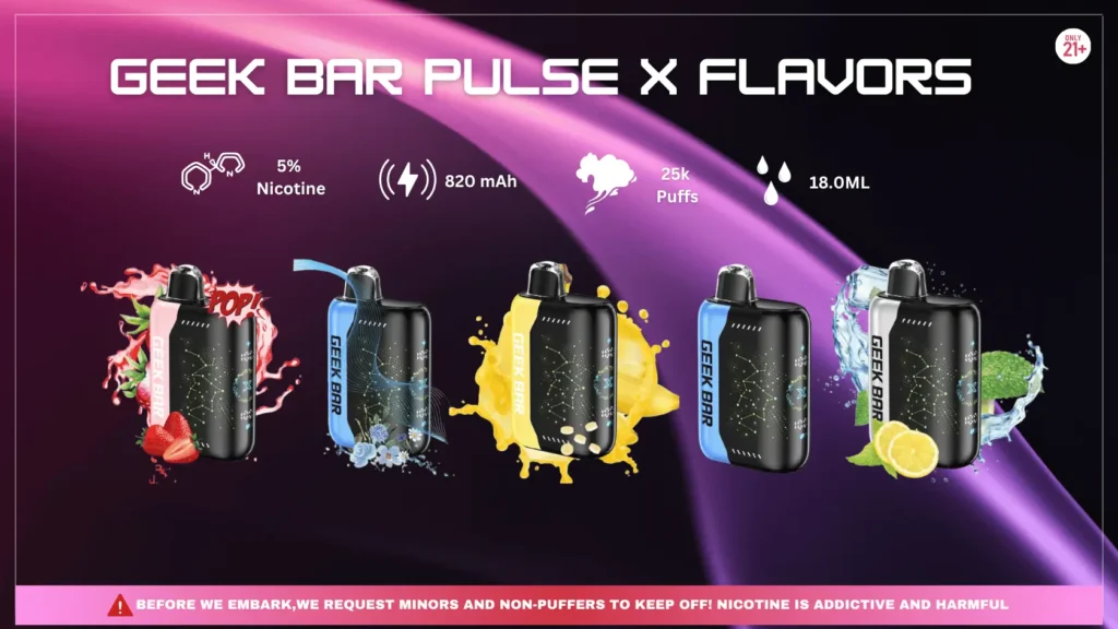 Geek Bar Pulse X Guide