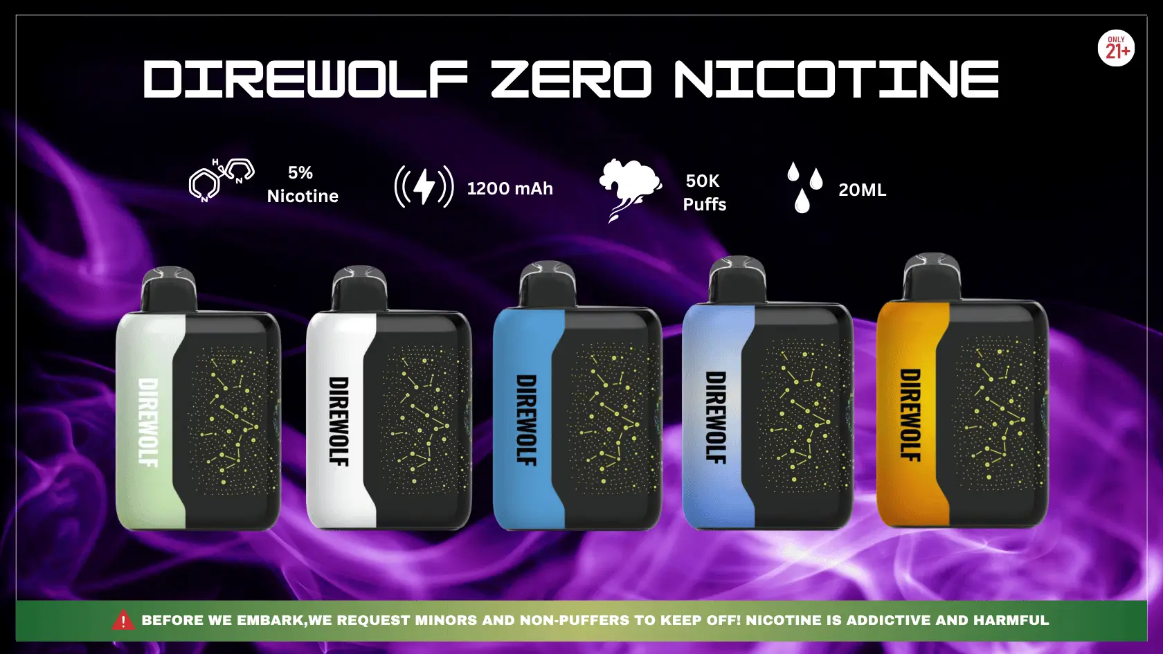 DireWolf Zero Nicotine