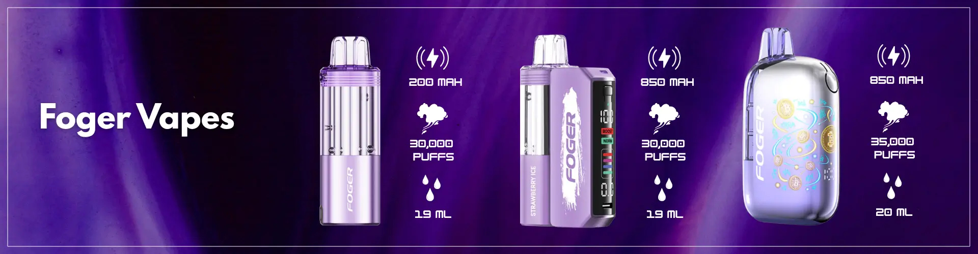 Foger Vape Flavors