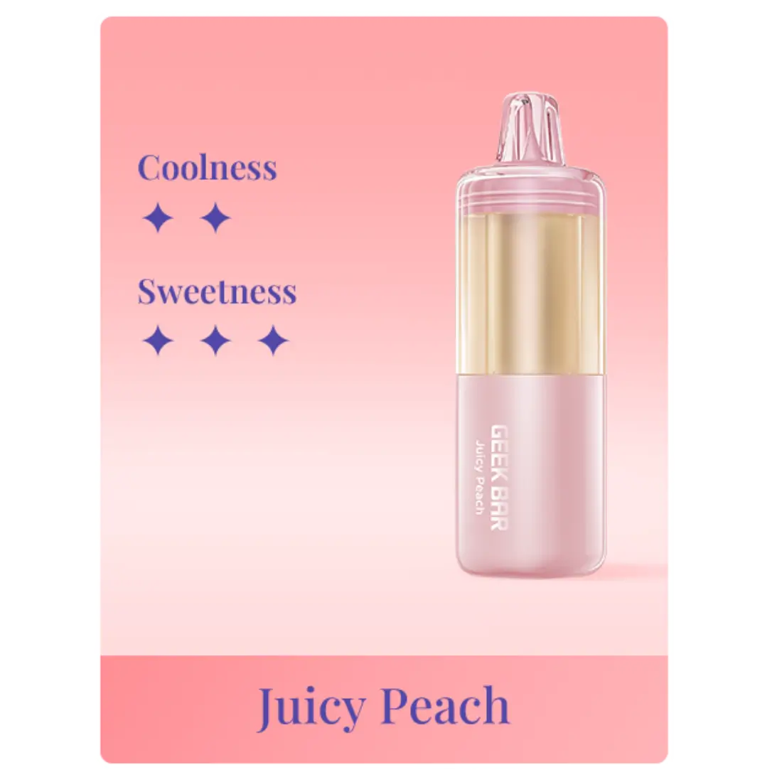 Geek Bar Mate Juicy Peach Pod
