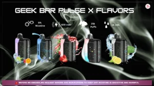 Geek Bar Pulse X Device Authentic