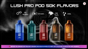 Lush Pro Pods 50K Flavors